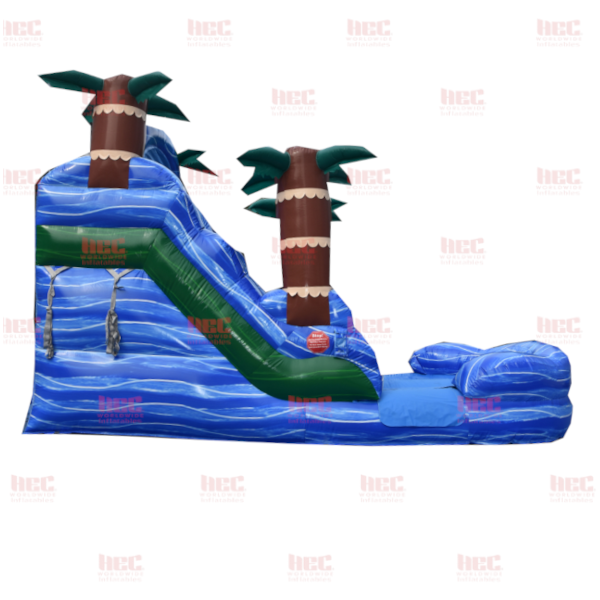 Piscina inflable de un solo carril Blue Hurricane® de 13 pies