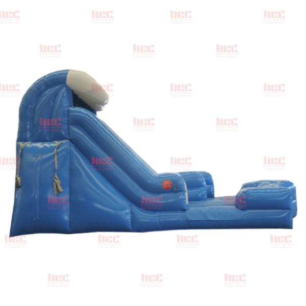 13 Foot Surf Slide Single Lane Inflated Pool