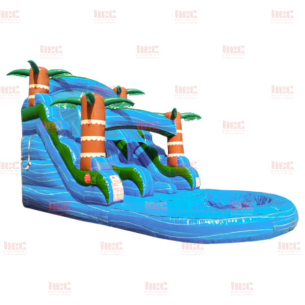 Piscina profunda de dos carriles Blue Hurricane® de 15 pies