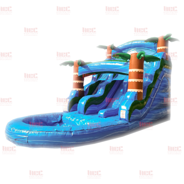 Piscina profunda de dos carriles Blue Hurricane® de 15 pies