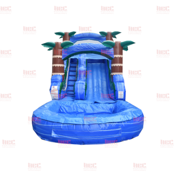 Piscina profunda de un solo carril de 15 pies Blue Hurricane®