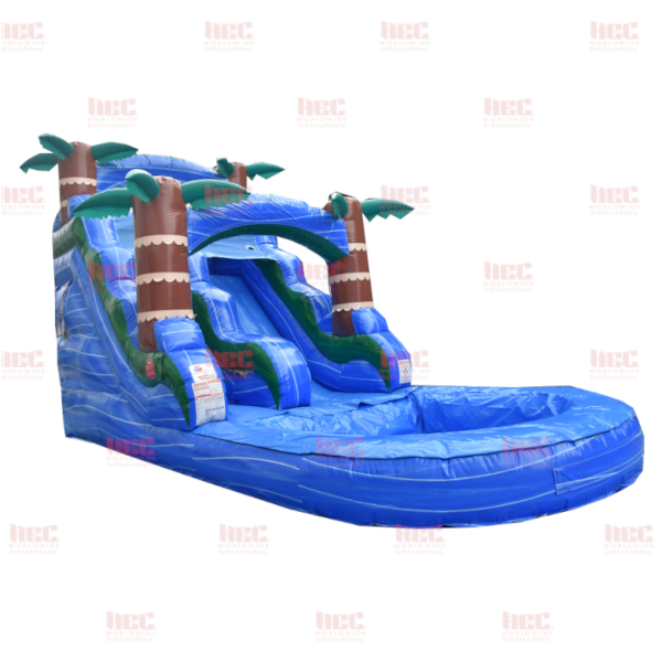 Piscina profunda de un solo carril de 15 pies Blue Hurricane®