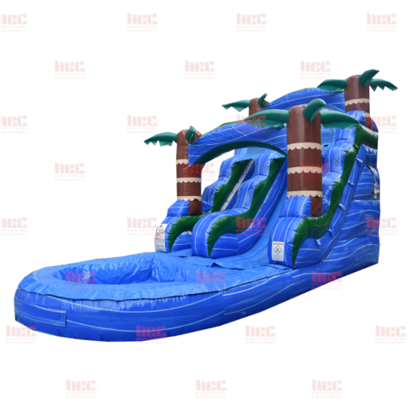 Piscina profunda de un solo carril de 15 pies Blue Hurricane®