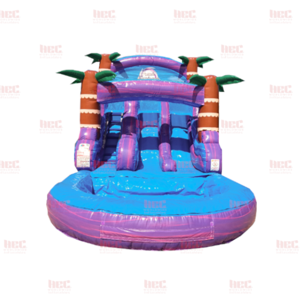 Piscina profunda de dos carriles Purple Hurricane® de 15 pies