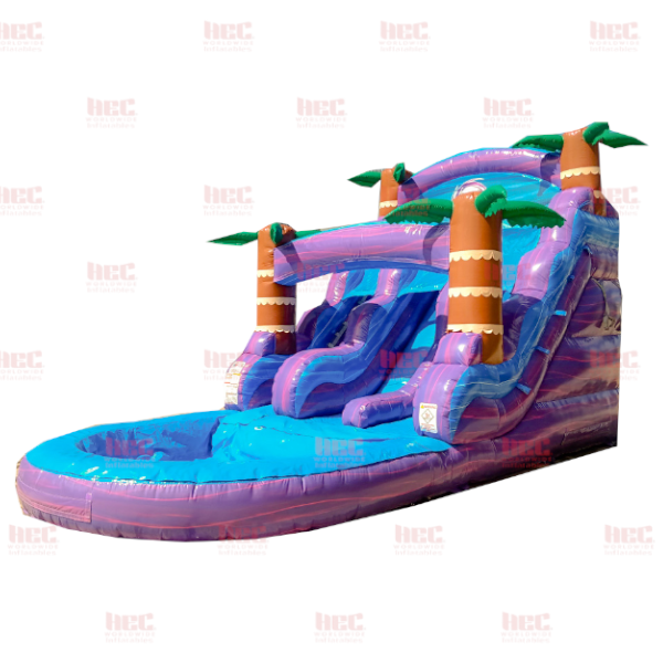 Piscina profunda de dos carriles Purple Hurricane® de 15 pies