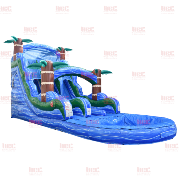 18 Foot Blue Hurricane® Double Lane Deep Pool