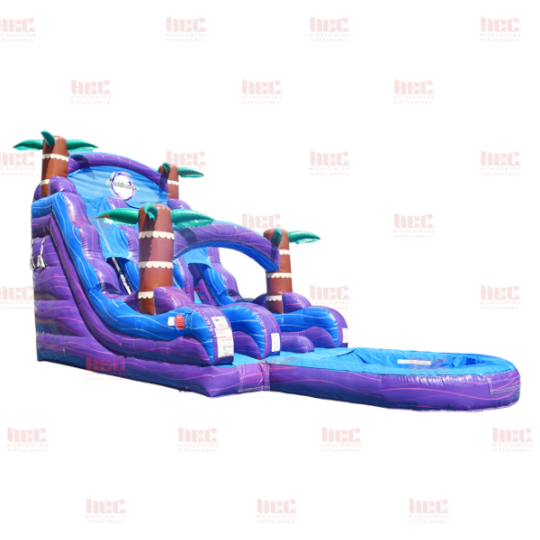 Piscina profunda de dos carriles Purple Hurricane® de 18 pies