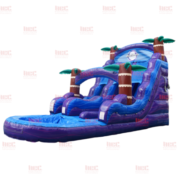 Piscina profunda de dos carriles Purple Hurricane® de 18 pies