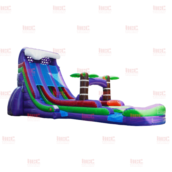 18 Foot Purple Plummet DL Slide