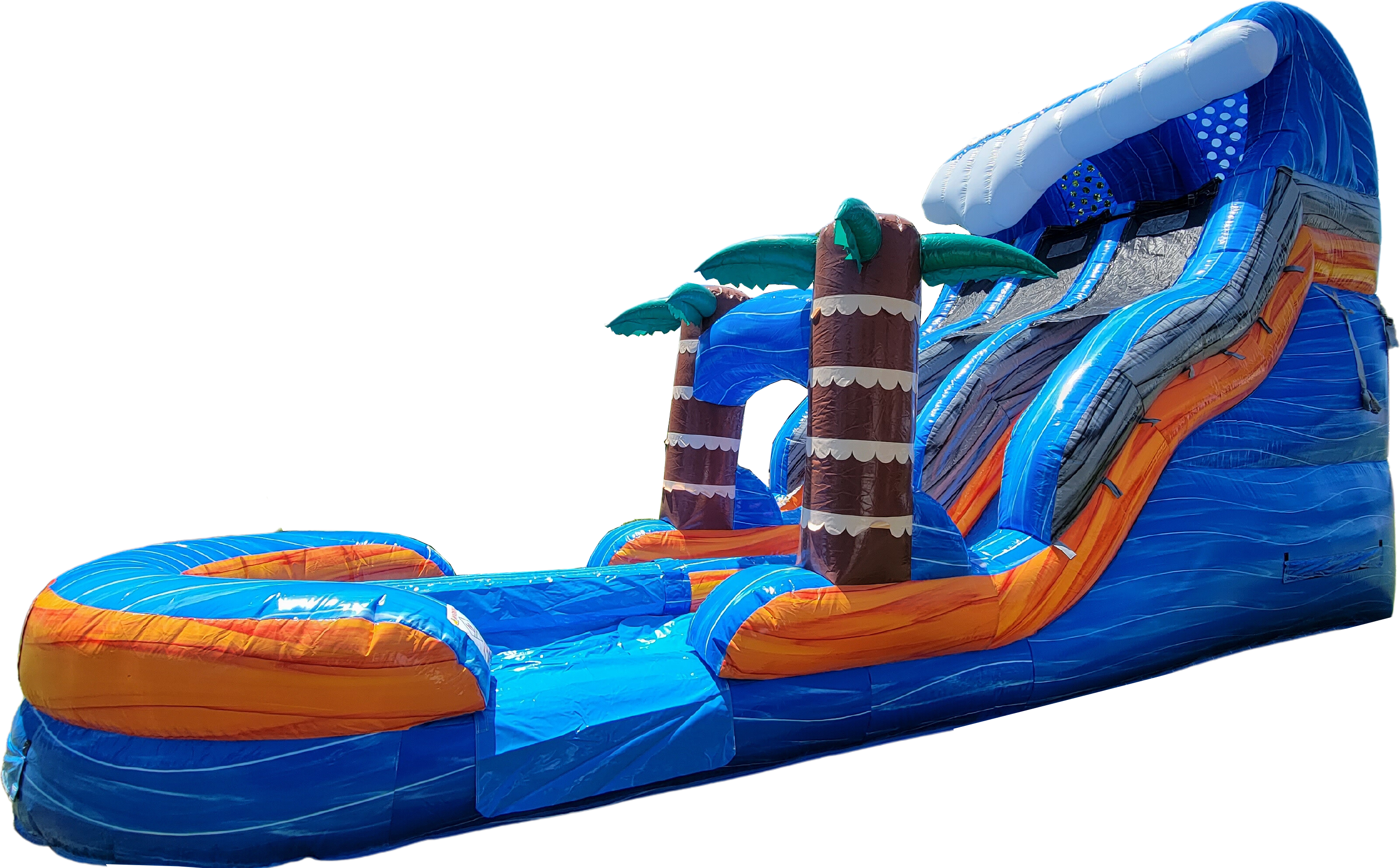 18 foot Lava Plummet DL Slide