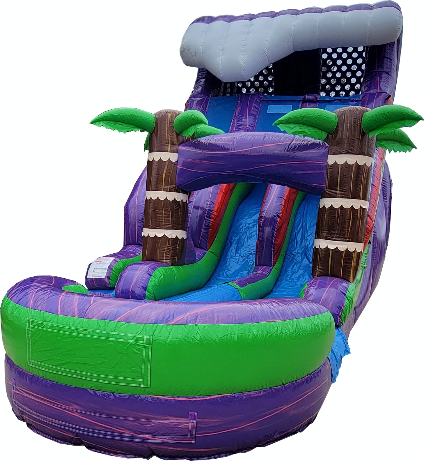 18 foot Purple Plummet DL Slide