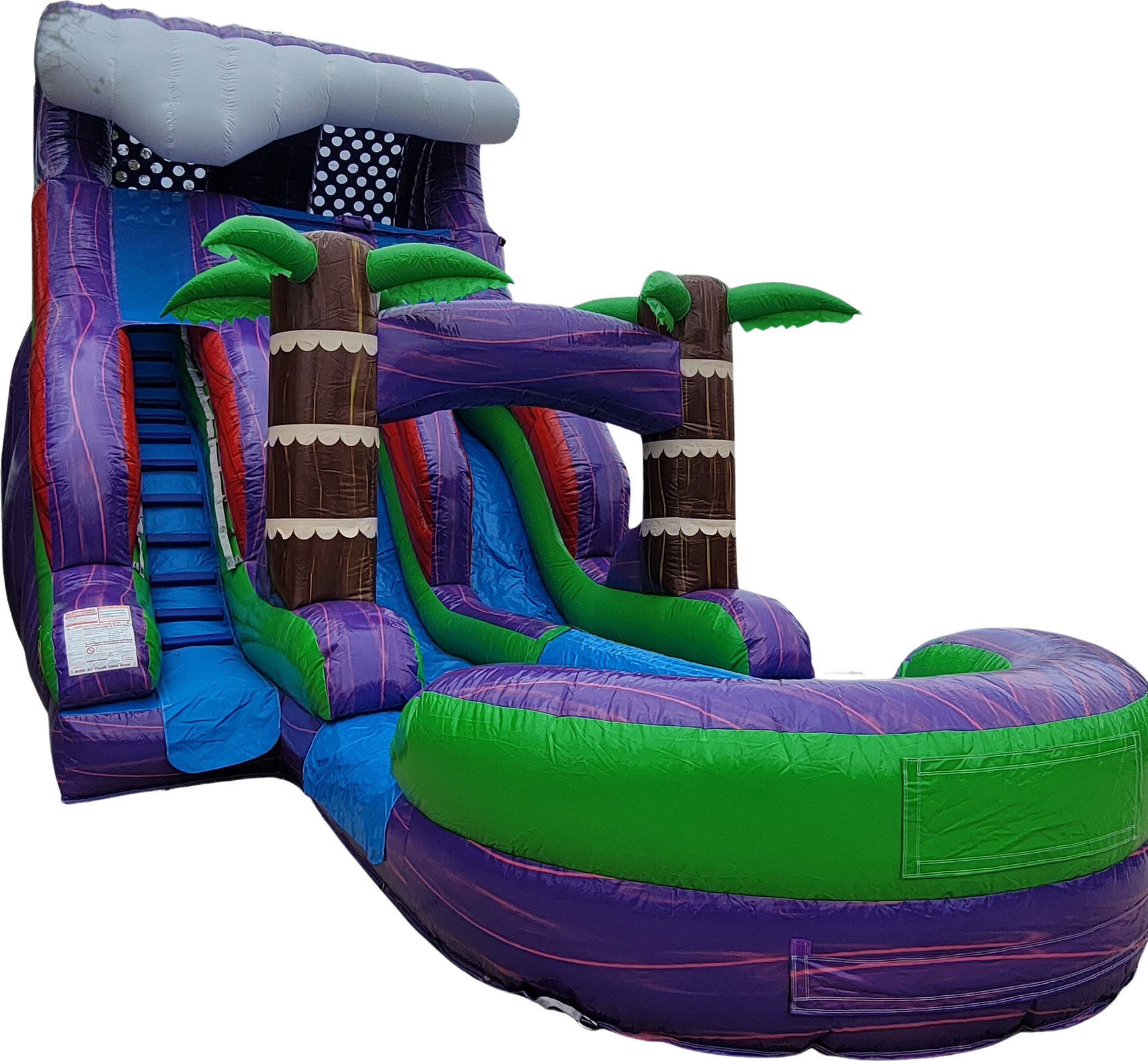 18 foot Purple Plummet DL Slide