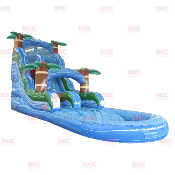 Piscina profunda de un solo carril de 22 pies Blue Hurricane®