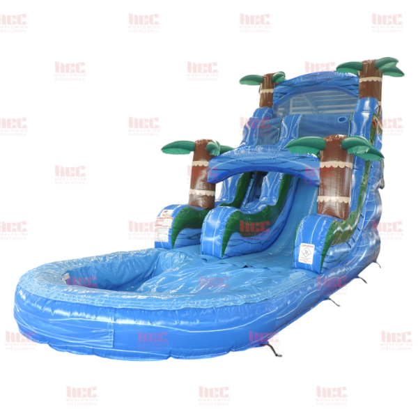Piscina profunda de un solo carril de 22 pies Blue Hurricane®