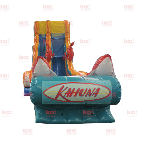 Piscina inflable de un solo carril Kahuna™ de 22 pies