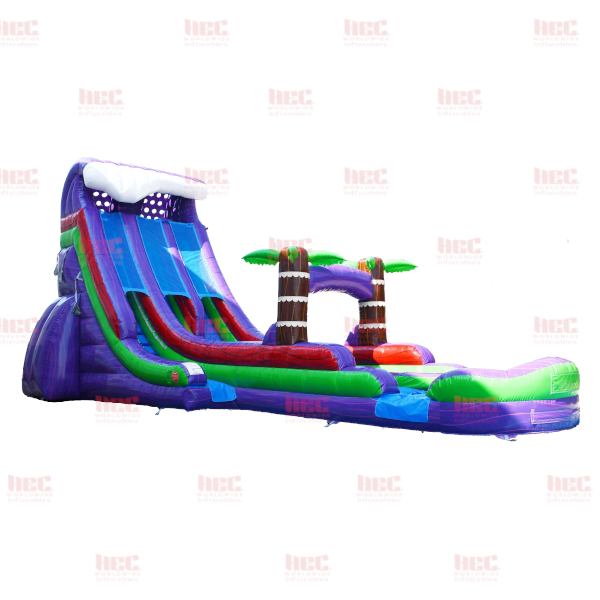 22 Foot Purple Plummet DL Slide