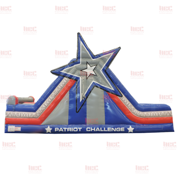 30 Foot Rock Climb Slide Patriot Challenge™
