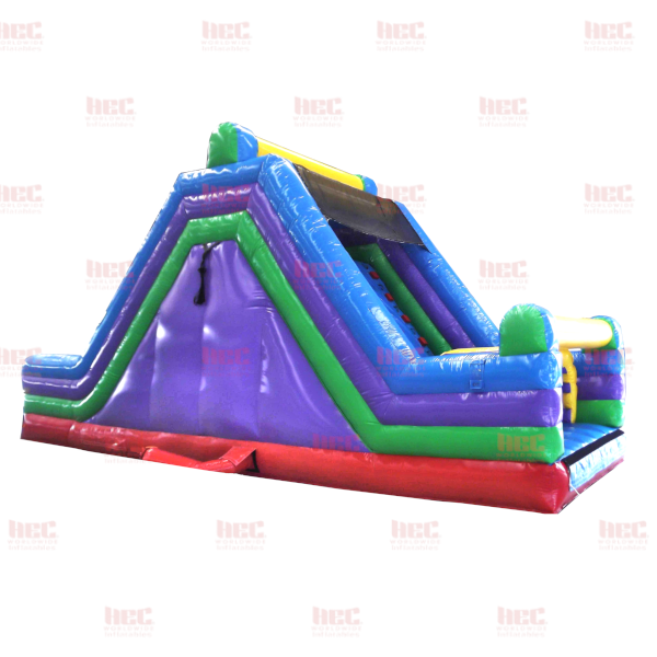 58 foot Vertical Rush-30 Foot Obstacle Course