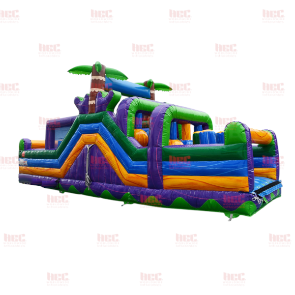 30 Foot Sports Obstacle Tropical