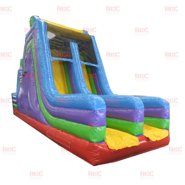 34 Foot Rock Climb Slide with Warped Wall Standard (5) Colors