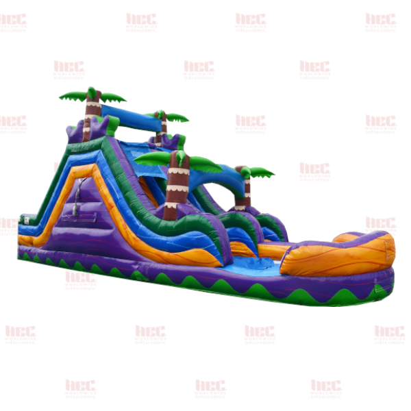 34 Foot Rock Climb Slide IP Tropical™ Wet / Dry