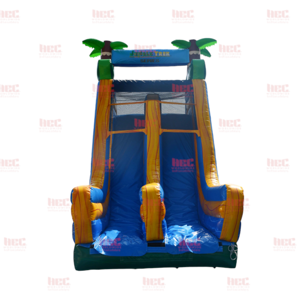 34 Foot Rock Climb Slide with Warped Wall Jungle Trek™