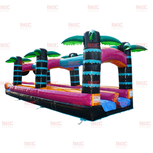 Piscina profunda de dos carriles con tobogán SK Wild Wave™