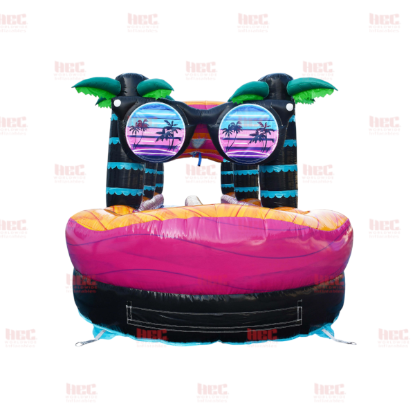 35 Foot Beach Vibe DL Slip and Slide Inflated Pool