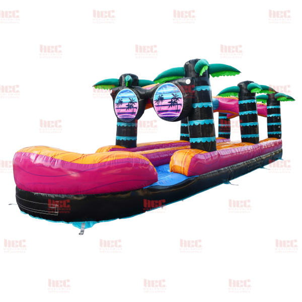 35 Foot Beach Vibe DL Slip and Slide Inflated Pool