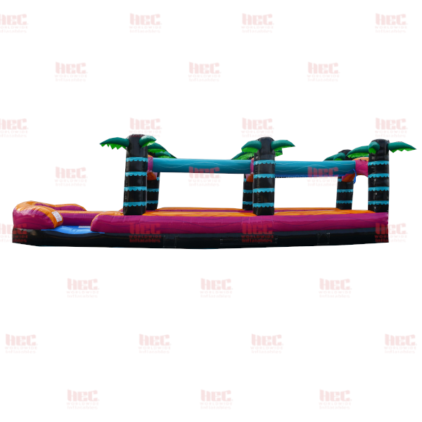 Piscina profunda de dos carriles con tobogán SK Wild Wave™
