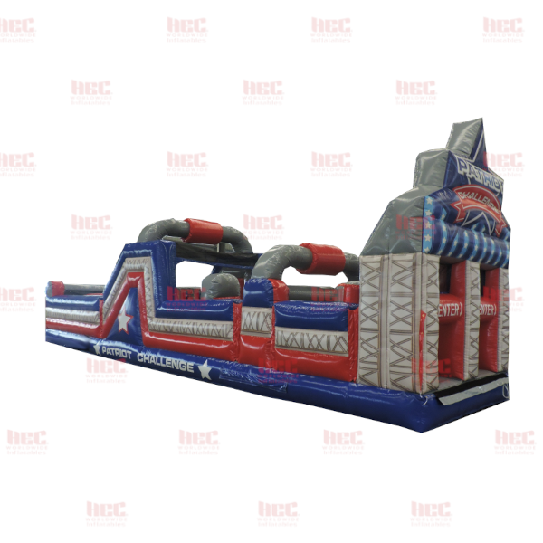 134 Foot Patriot Obstacle Course