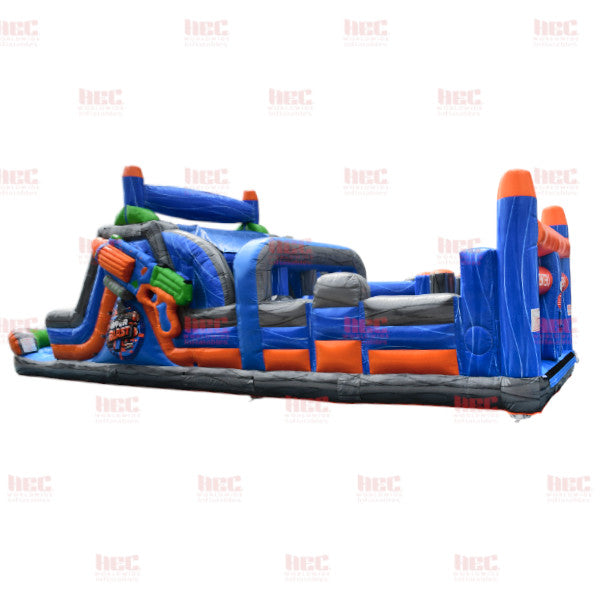 40 Foot Hyper Blast Obstacle Course Wet / Dry