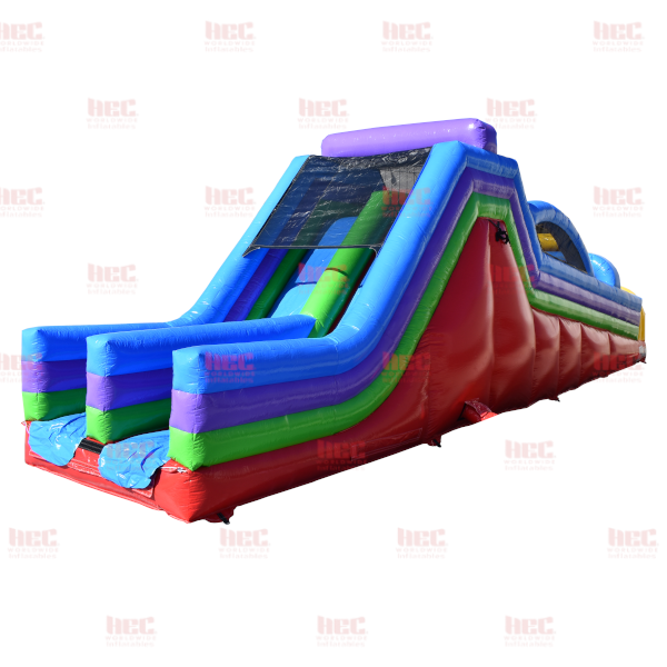 45 Foot Obstacle Course Elevated Floor Standard (5) Colors