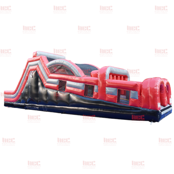 45 Foot Obstacle Course Elevated Floor Edge Colors