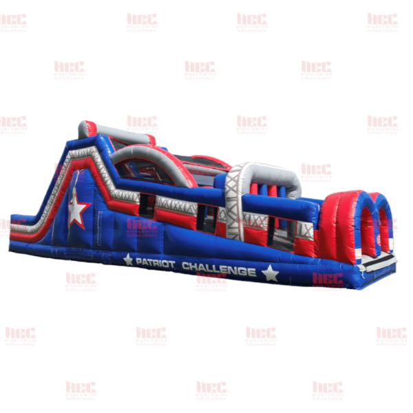 45 Foot Obstacle Course Elevated Floor Patriot Challenge™