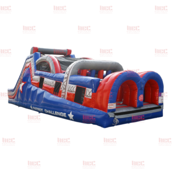 45 Foot Obstacle Course Elevated Floor Patriot Challenge™