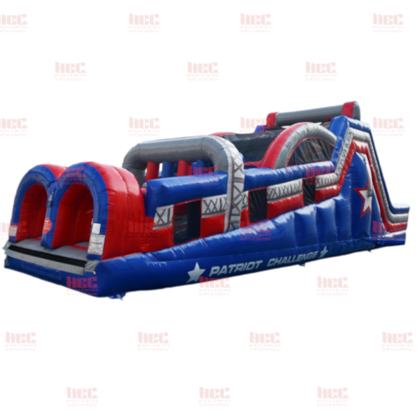 45 Foot Obstacle Course Elevated Floor Patriot Challenge™