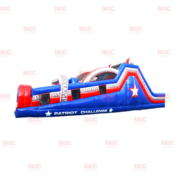 45 Foot Obstacle Course Elevated Floor Patriot Challenge™