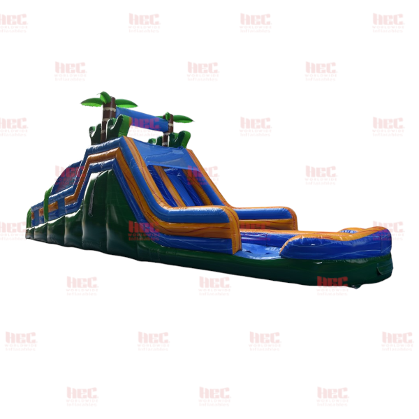 Pista de obstáculos de 45 pies con piso elevado Jungle Trek™