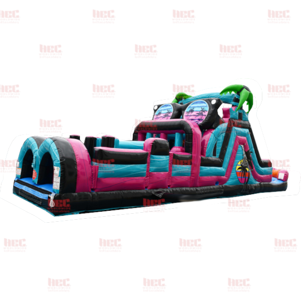 40 Foot Beach Vibe Obstacle Course Wet / Dry