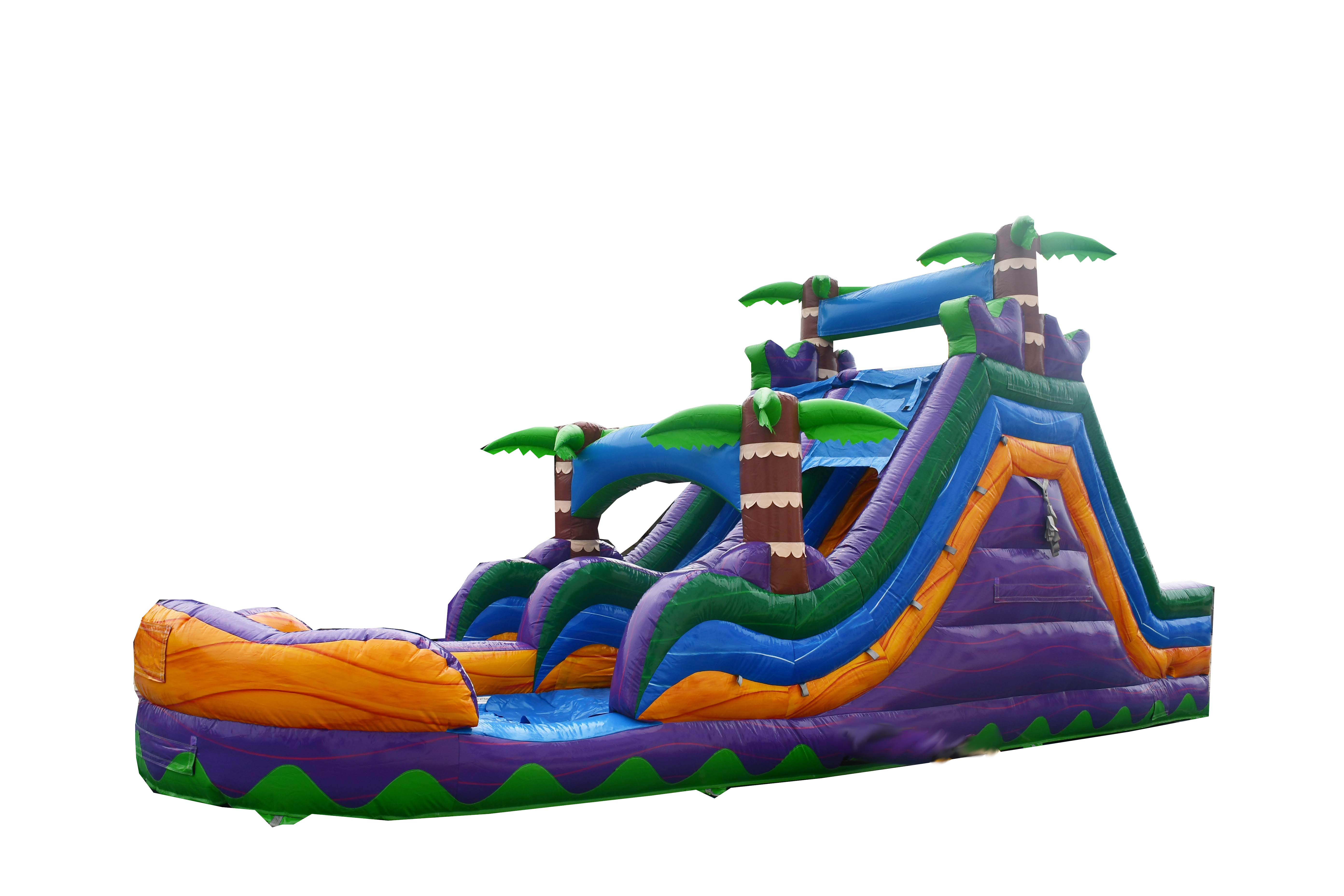 34 Foot Rock Climb Slide IP Tropical™ Wet / Dry