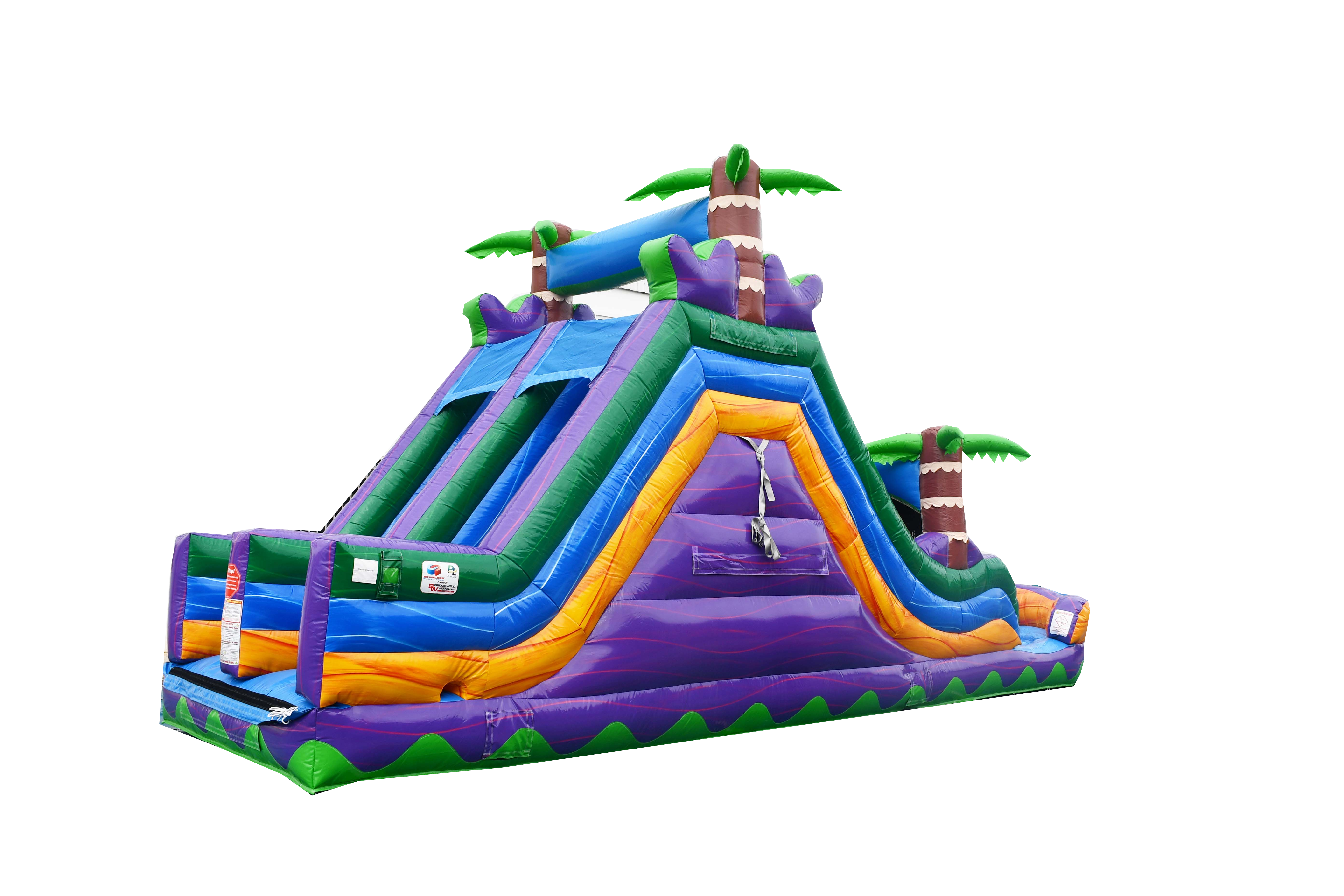 34 Foot Rock Climb Slide IP Tropical™ Wet / Dry