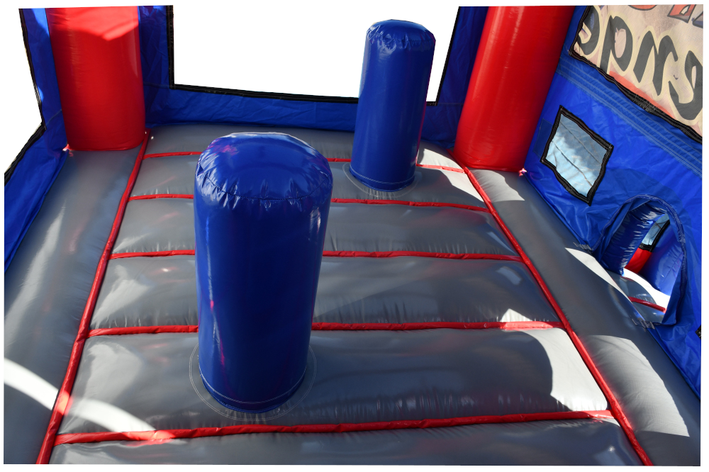 Piscina inflable de dos carriles Beach Vibe Combo, húmeda y seca