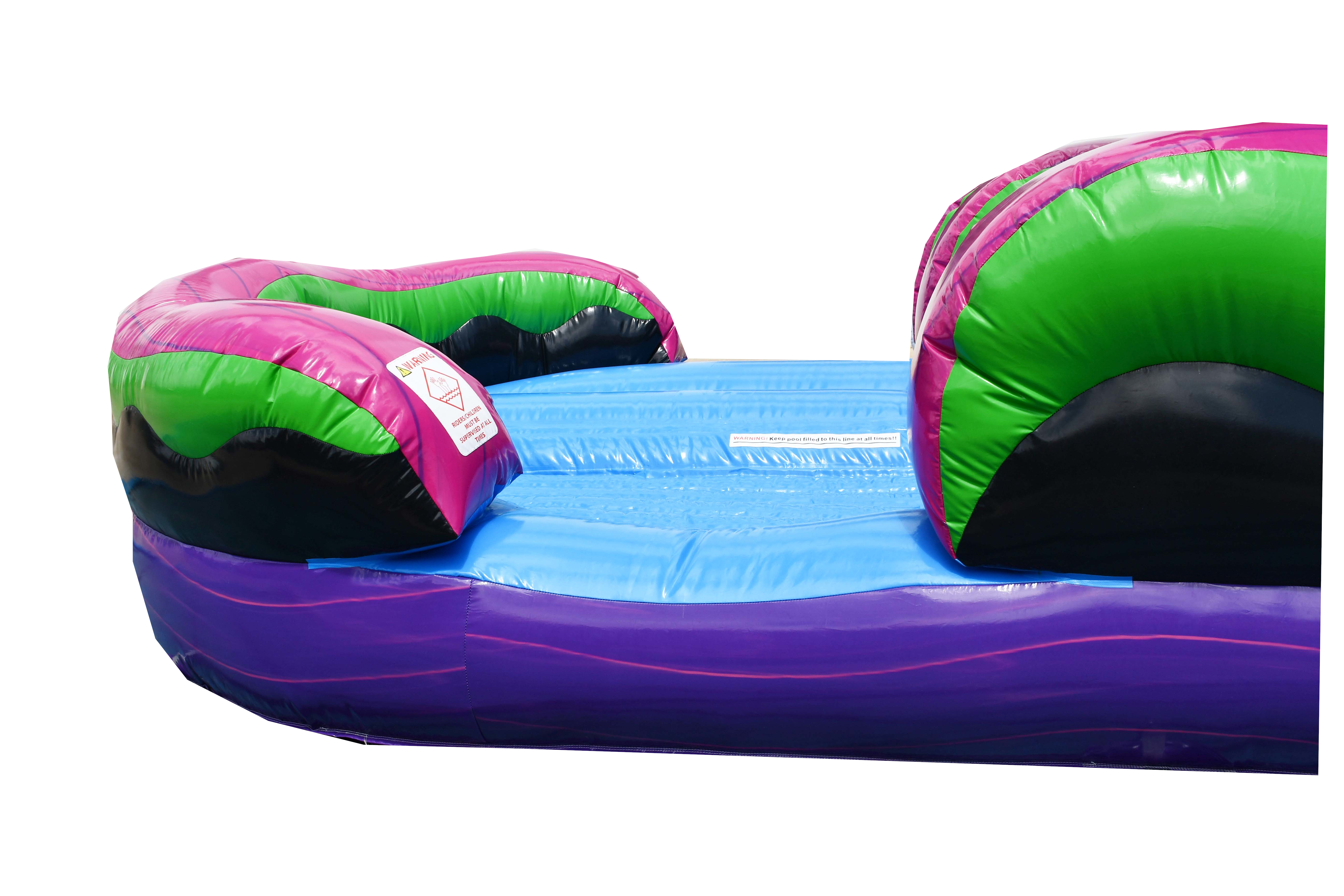 Piscina inflable de un solo carril Purple Hurricane® de 18 pies