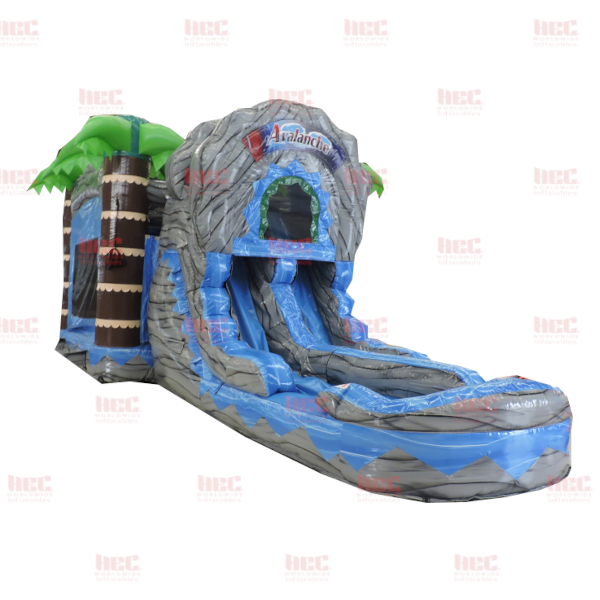 Avalanche Combo Double Lane Inflated Pool Wet and Dry