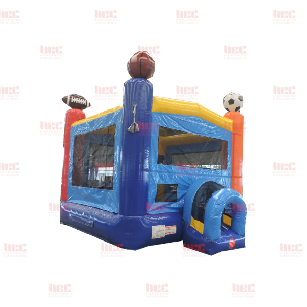 Castillo hinchable modular BT Sports