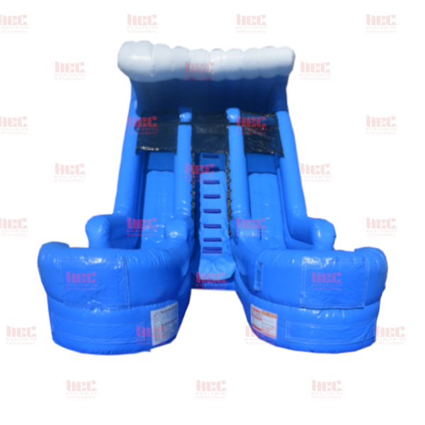 Double Splash Double Lane Inflated Pool