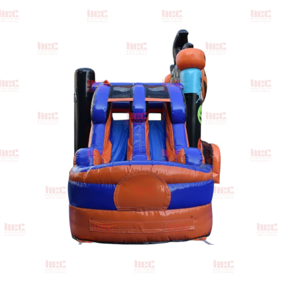Piscina inflable de doble carril combinada Avalanche, húmeda y seca