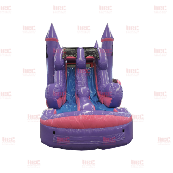 Modular BT Princess Combo Double Lane Inflated Pool Wet/Dry
