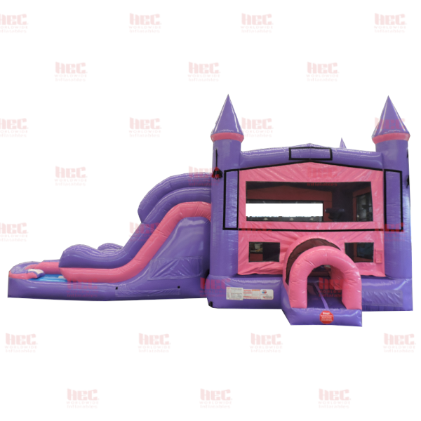 Modular BT Princess Combo Double Lane Inflated Pool Wet/Dry